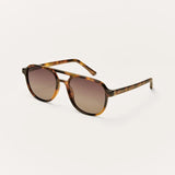 Z Supply | Tourist Polarized Sunglasses - Brown Tortoise Gradient