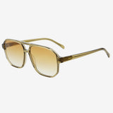 Freyrs | Billie Unisex Aviator Sunglasses - Olive