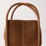 Free People | Barlow Suede Bucket Bag - Cognac