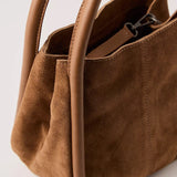 Free People | Barlow Suede Bucket Bag - Cognac