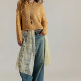 Free People | Opal Rollneck Knit Sweater - Sweet Potato