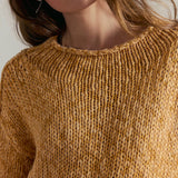 Free People | Opal Rollneck Knit Sweater - Sweet Potato
