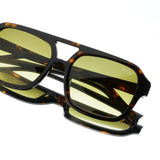 Freyrs | Havana Aviator Acetate Sunglasses - Dark Tortoise
