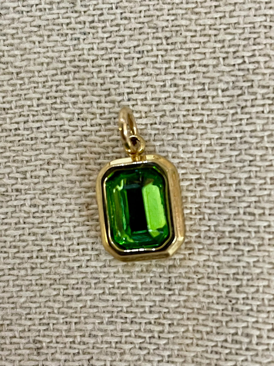 Farrah B Jewelry | Rectangle Gemstone Charms - Various Colors