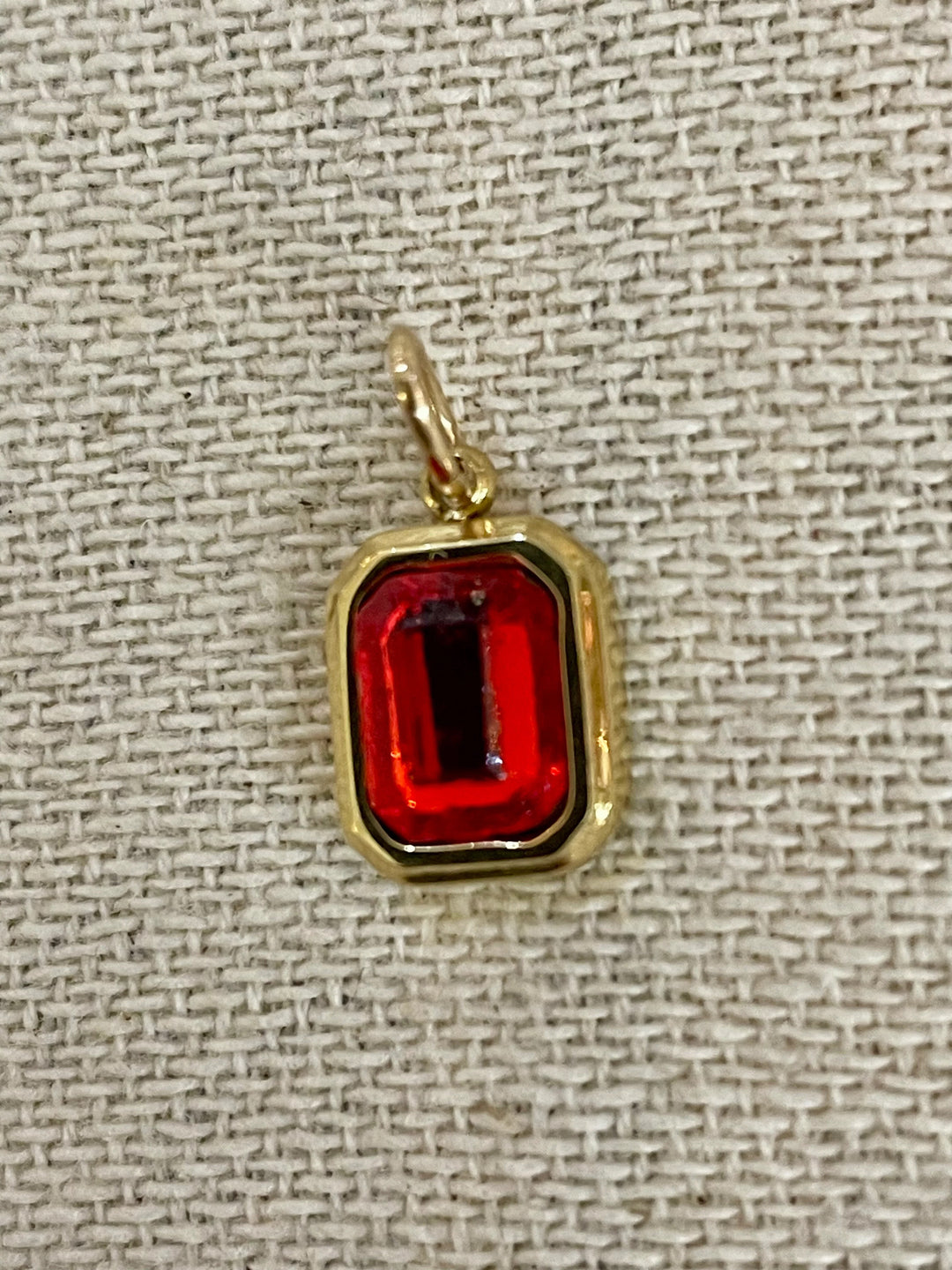 Farrah B Jewelry | Rectangle Gemstone Charms - Various Colors