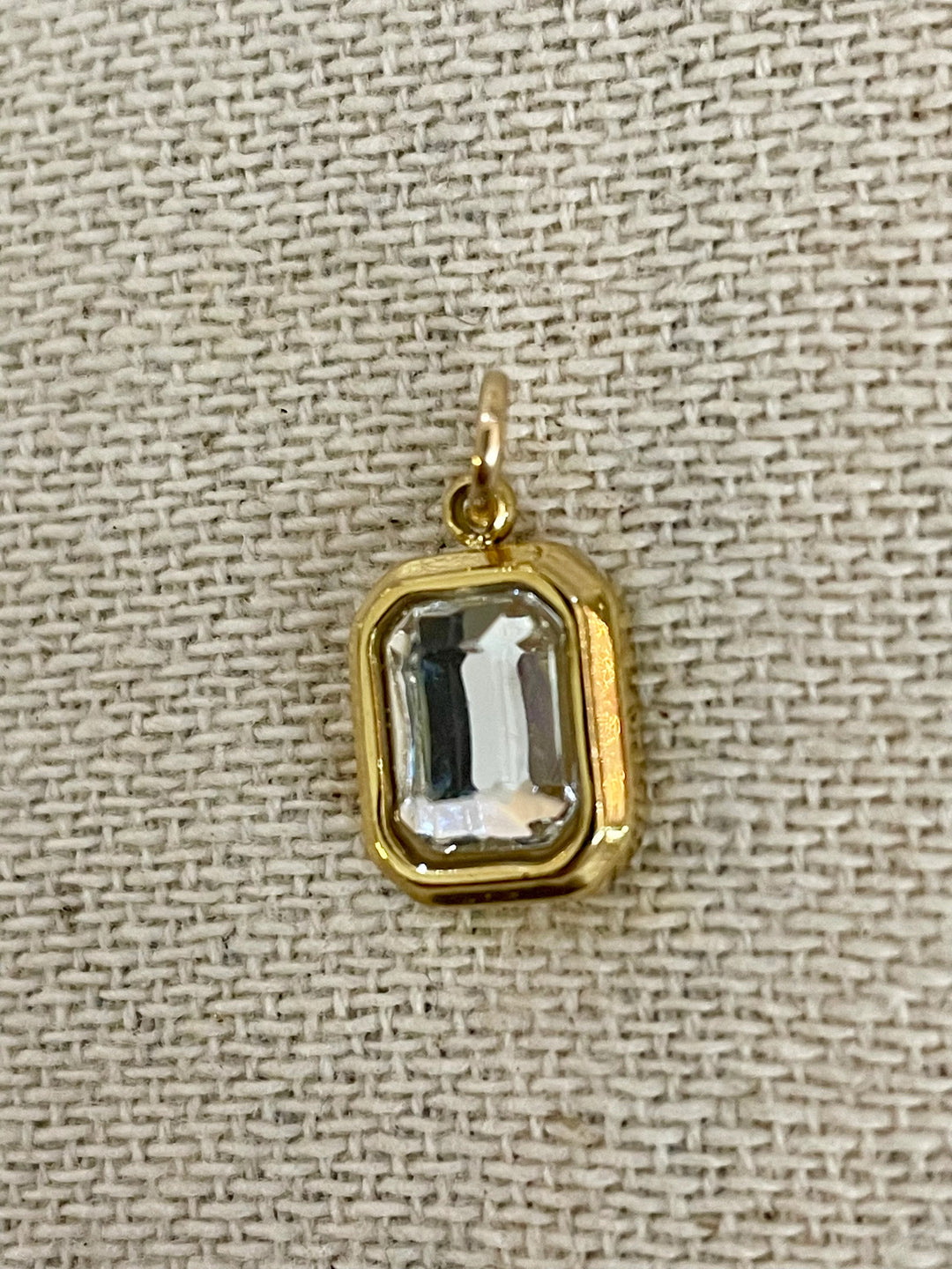 Farrah B Jewelry | Rectangle Gemstone Charms - Various Colors