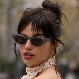 Freyrs | Jade Cat Eye Sunglasses Acetate - Gray