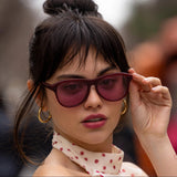 Freyrs | Remi Acetate Unisex Sunglasses - Cherry