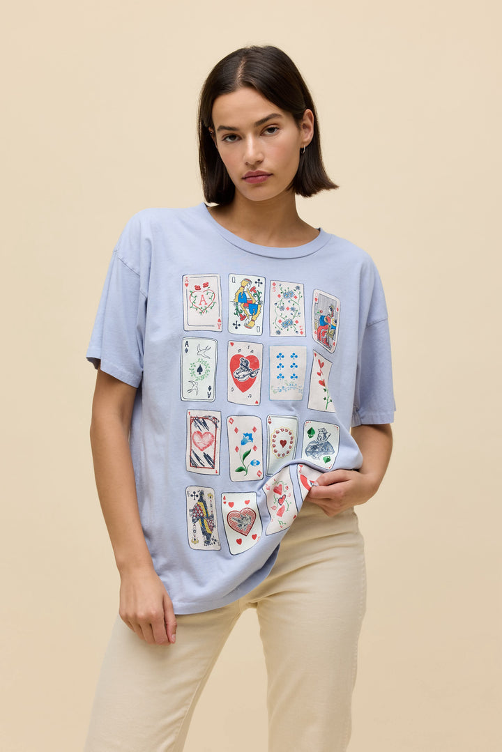 Daydreamer | Cards For Dreamers Merch Tee - Lavender Sky