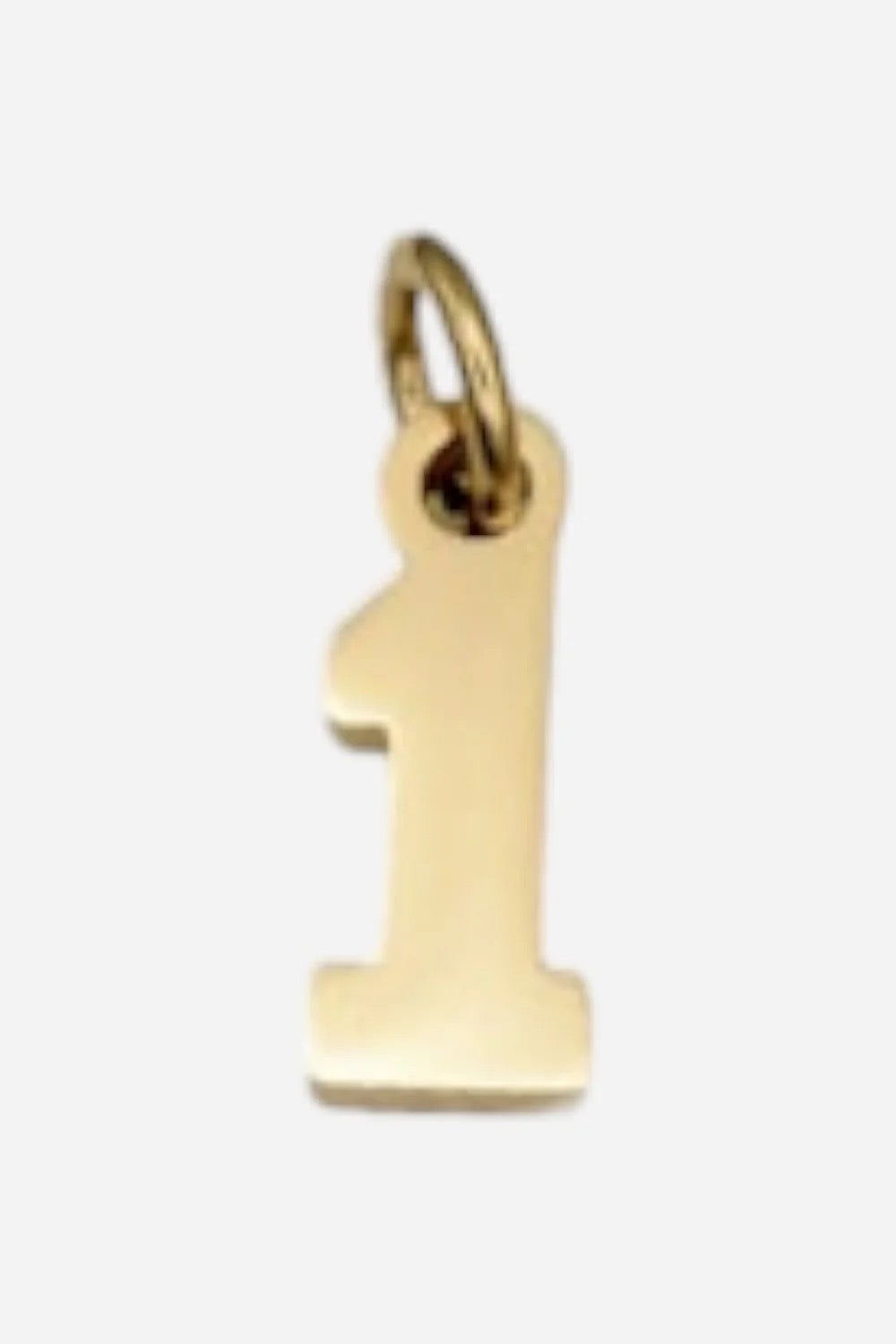 Farrah B Jewelry | Varsity Number Charms - Gold