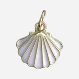 Farrah B Jewelry | Freshwater Shell Charm - White
