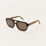Z Supply | After Hour Polarized Sunglasses - Black Tort/Brown