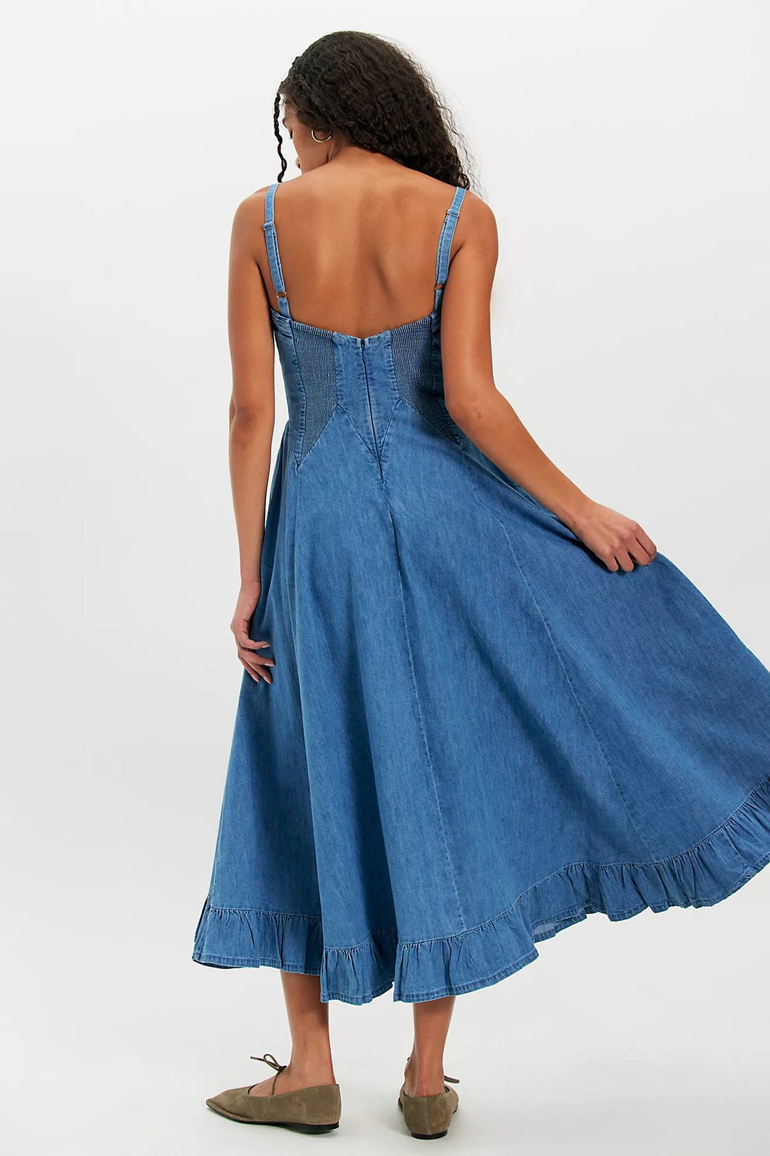 Free People | Another Season Midi Dress - Boardwalk Blue