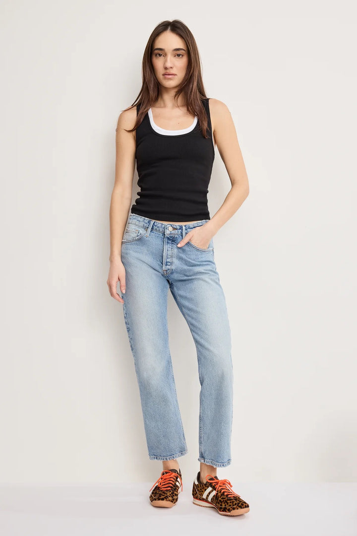 Good American | Vintage Straight Ankle - Indigo