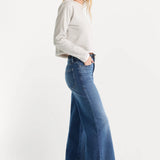 Good American | Soft Tech Good Waist Palazzo Jean - Ridicule