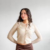 Lucy Paris | Celeste Cardigan - Beige