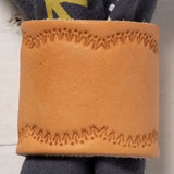 Jenni Earle | Leather Bandana Slide - Arched Scarf Ring