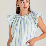 We Are Sundays | Kiera Top - Nantucket Stripe