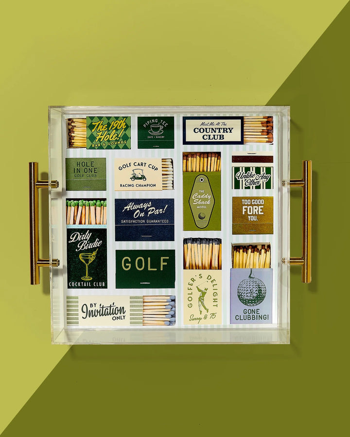 Golf Match Tray |Large