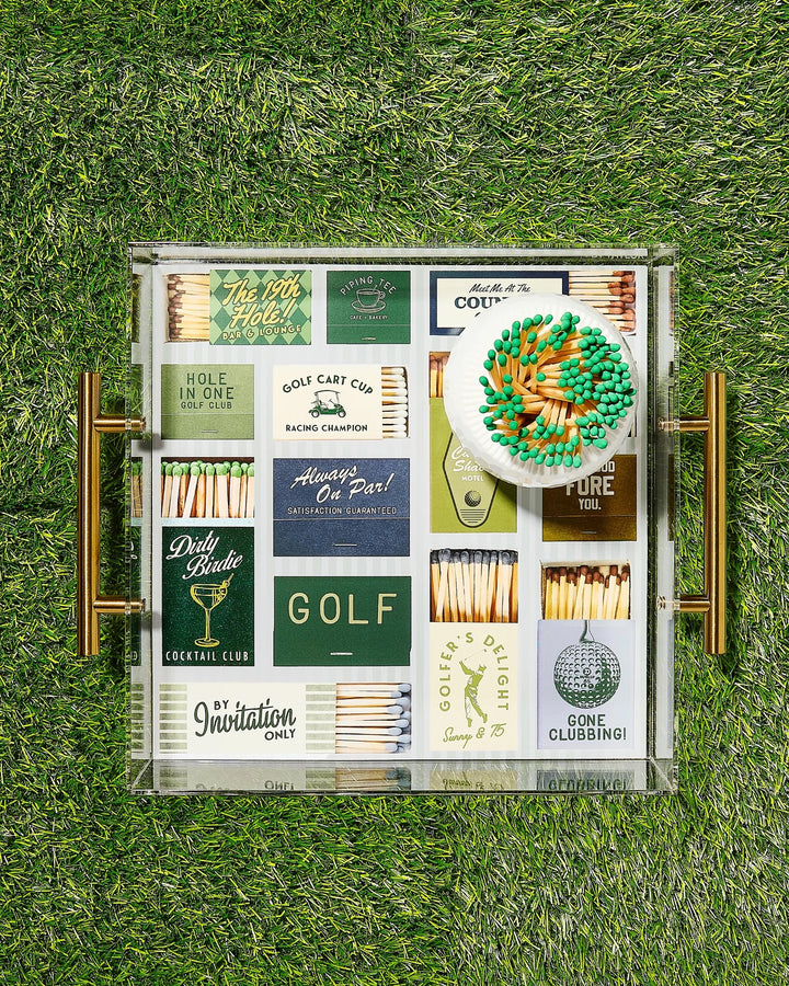 Golf Match Tray |Large