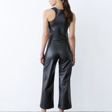 Ripley Rader - Vegan Leather Tank Top - Black