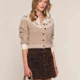 Heartloom | Jina Suede Skirt - Bittersweet