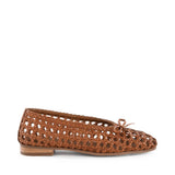 Seychelles | Flagstaff Woven Leather Flat - Tan
