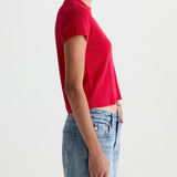 AG Jeans | Sadie Crew Tee - Recording Red