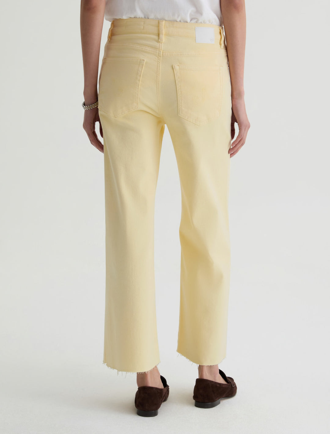 AG Jeans | Saige Wide Leg Crop - Sunlight Yellow