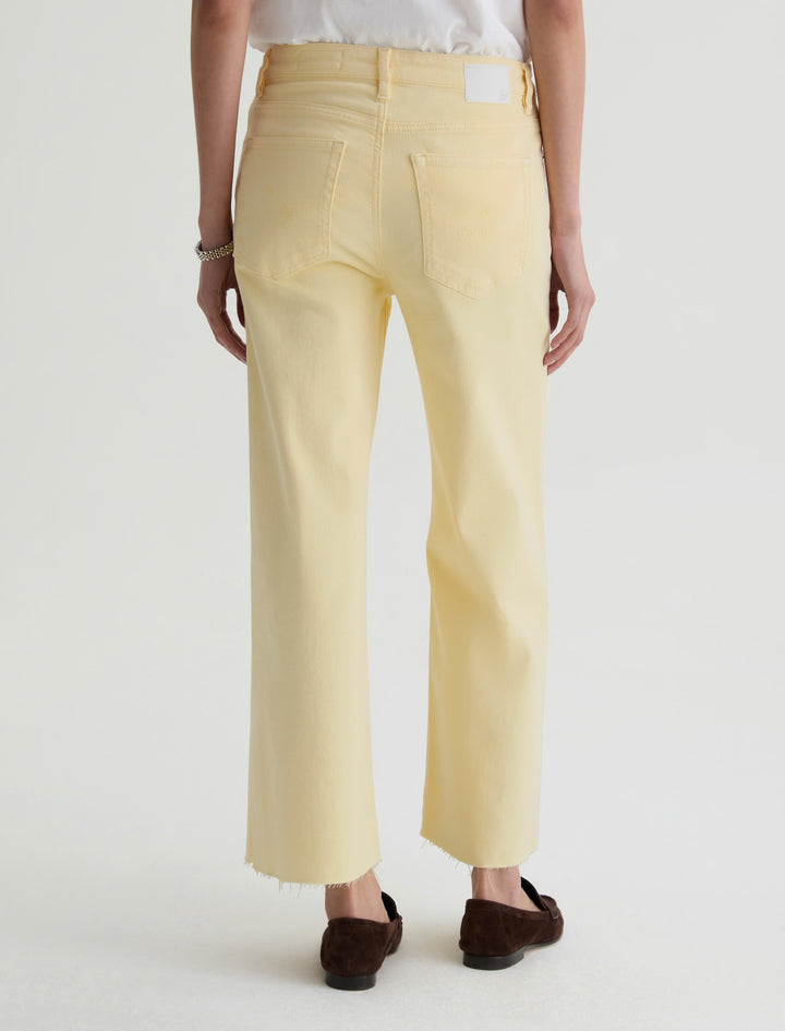 AG Jeans | Saige Wide Leg Crop - Sunlight Yellow