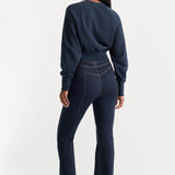 Good American | Good Classic Bootcut Seamed Pant - Rinse