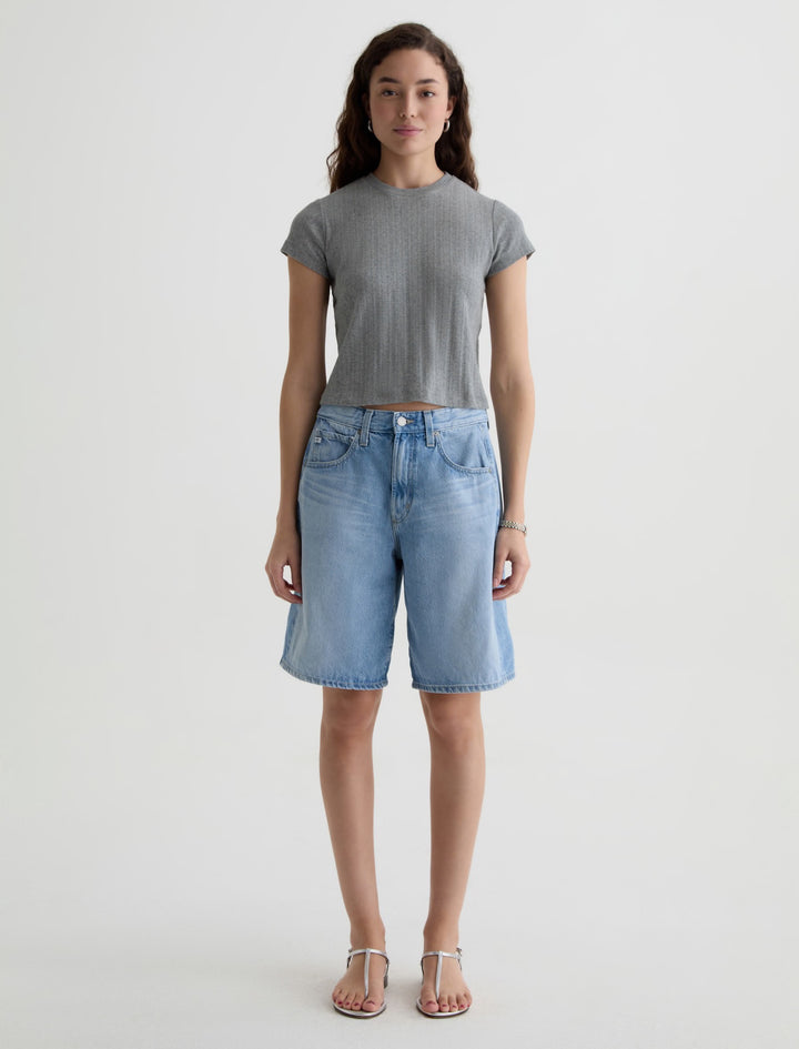 AG Jeans | Sadie Crew Tee - Heather Grey