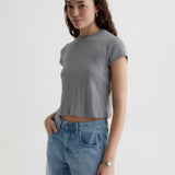 AG Jeans | Sadie Crew Tee - Heather Grey