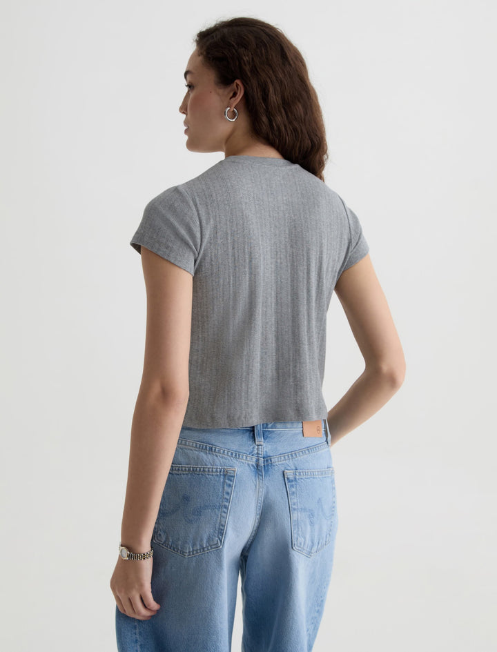 AG Jeans | Sadie Crew Tee - Heather Grey
