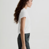 AG Jeans | Sadie Crew Tee - Powder