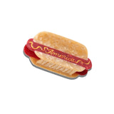 Solar Eclipse | Hand-painted America Hotdog Claw Clip