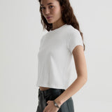 AG Jeans | Sadie Crew Tee - Powder