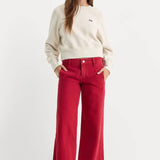Good American | Vintage Wide Crop Jeans - Scooter