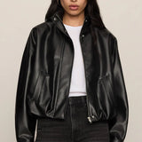 Z Supply | Corin Bubble Hem Jacket - Black