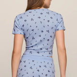 Z Supply | Ditsy Tee - Crystal Blue