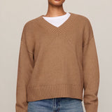Z Supply | Cloud Spun V-Neck Sweater - Golden Caramel