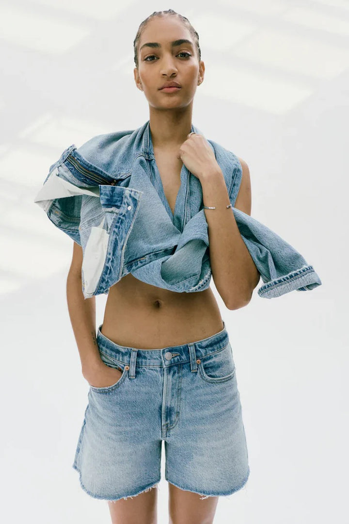 Pistola | Kennedy Mid Rise Short - Escape