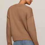 Z Supply | Cloud Spun V-Neck Sweater - Golden Caramel
