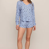 Z Supply | Ditsy Short - Crystal Blue