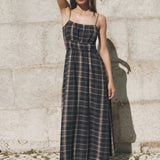 Z Supply | Evermore Plaid Midi Dress - Eclipse