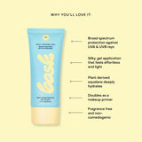 Bask Sunscreen | Daily Invisible Gel SPF 40 Sunscreen
