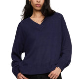 Z Supply | Cloud Spun V-Neck Sweater - Oxford Blue