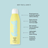 Bask Sunscreen | SPF 30 Non-Aerosol Spray Sunscreen