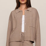 Z Supply | Slowdown Sweater Jacket - Heather Ash