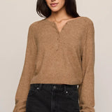 Z Supply | Westmont Henley Sweater - Golden Caramel